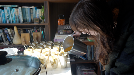 Load image into Gallery viewer, Cerro Gordo Crucible Candle