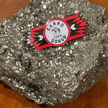 Load image into Gallery viewer, Cerro Gordo 1865 Logo (Southwestern) Pin