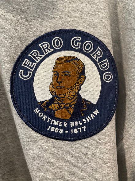 Load image into Gallery viewer, Mortimer Belshaw (1868 - 1877) Patch Hoodie